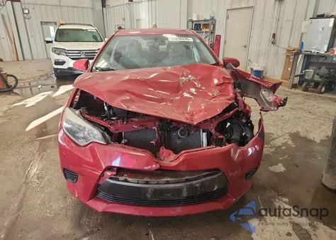 2015 Toyota Corolla L из США, поврежденный, VIN 2T1BURHE9FC453047